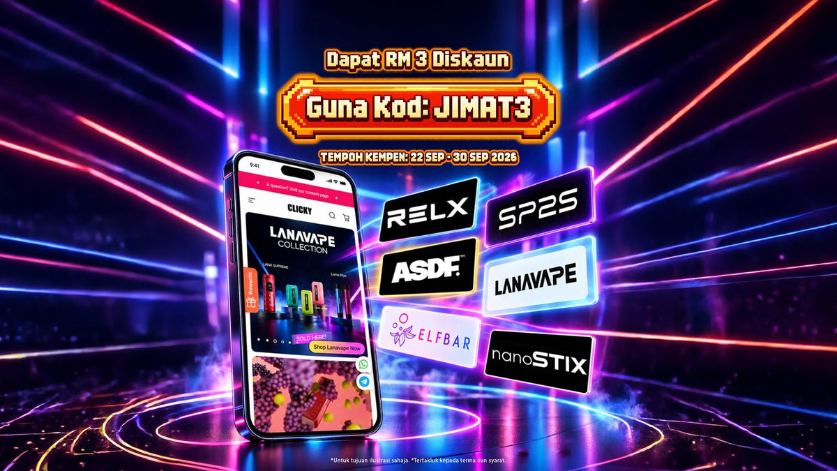 RM3 OFF with Code JIMAT3 | 22β30 September 2026
