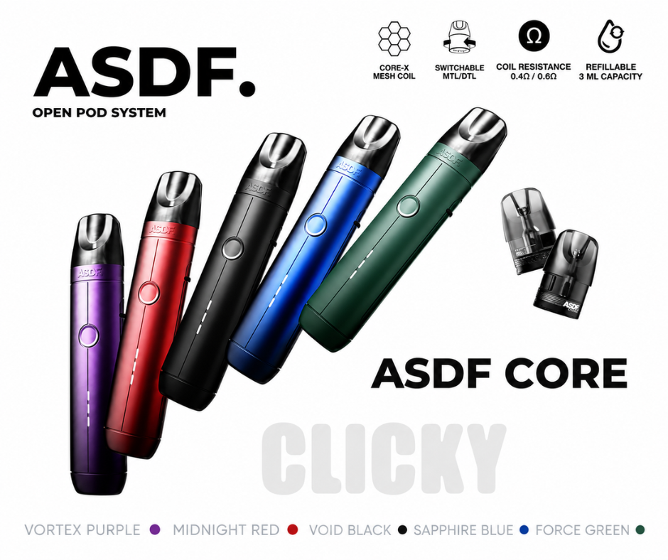 ASDF Core Pod & Cartridge
