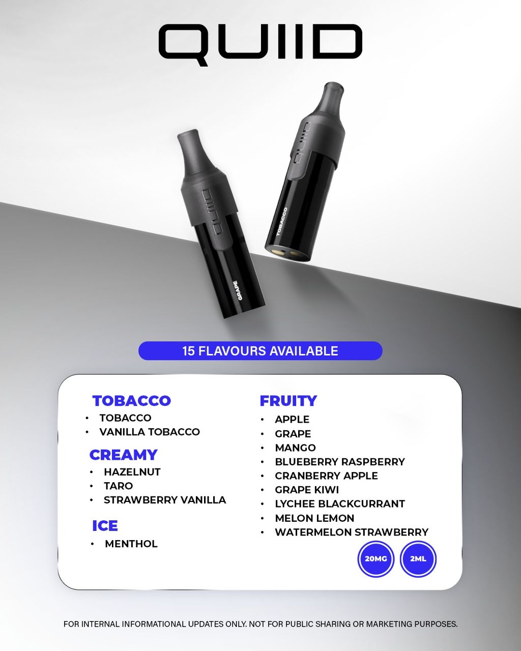 ASDF Neura Device & ASDF QUIID Pod 2ml Flavour Cartridge Genuine Stock