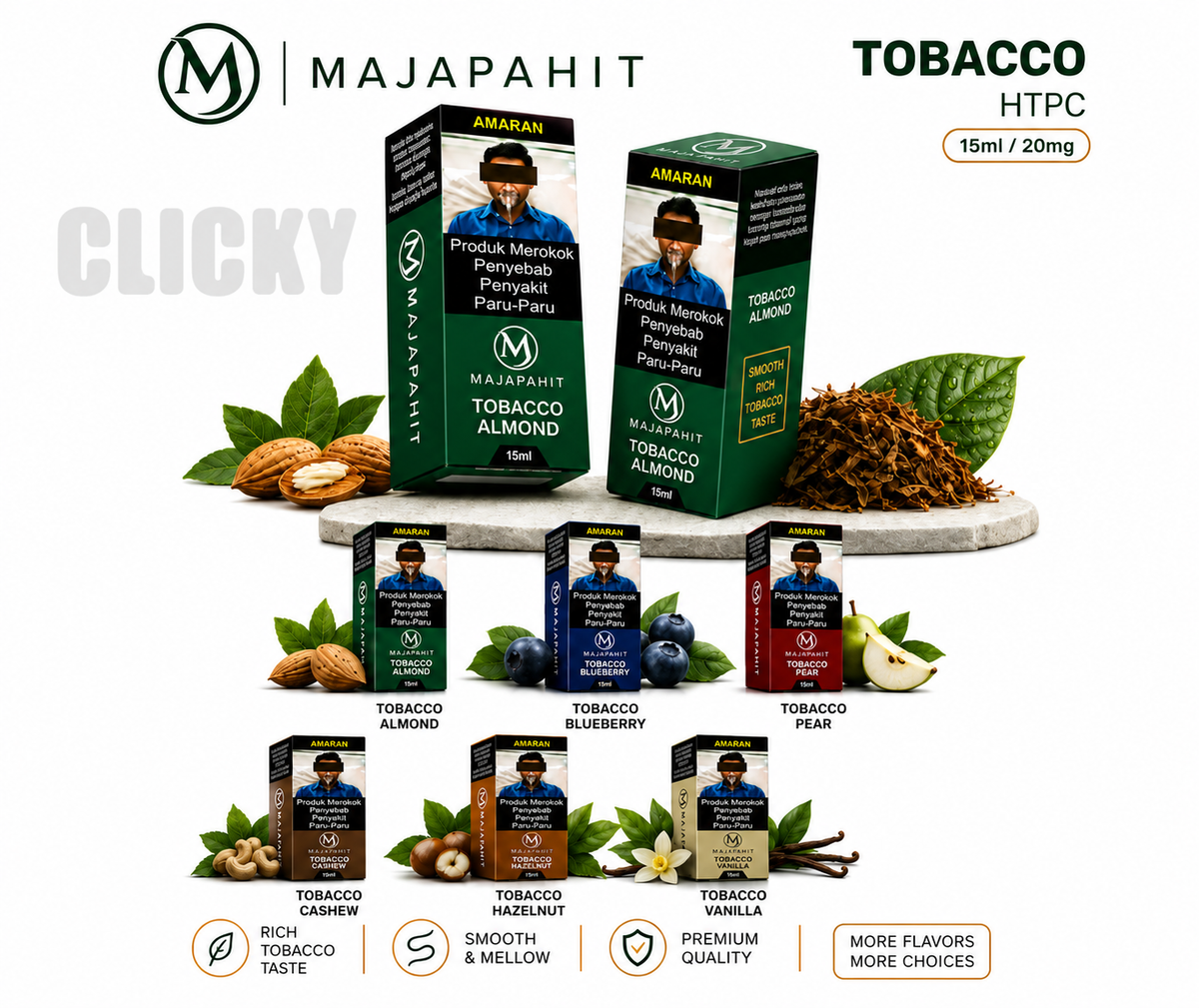 Bangsawan Majapahit HTPC & SN Series 15ML/20MG