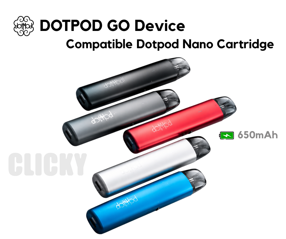 DOTPOD GO Device & Compatible Dotpod Nano Cartridge