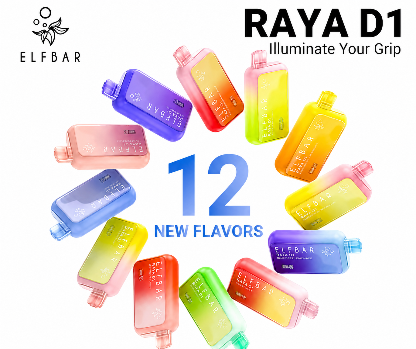 ELFBAR RAYA D1- 13K Puffs