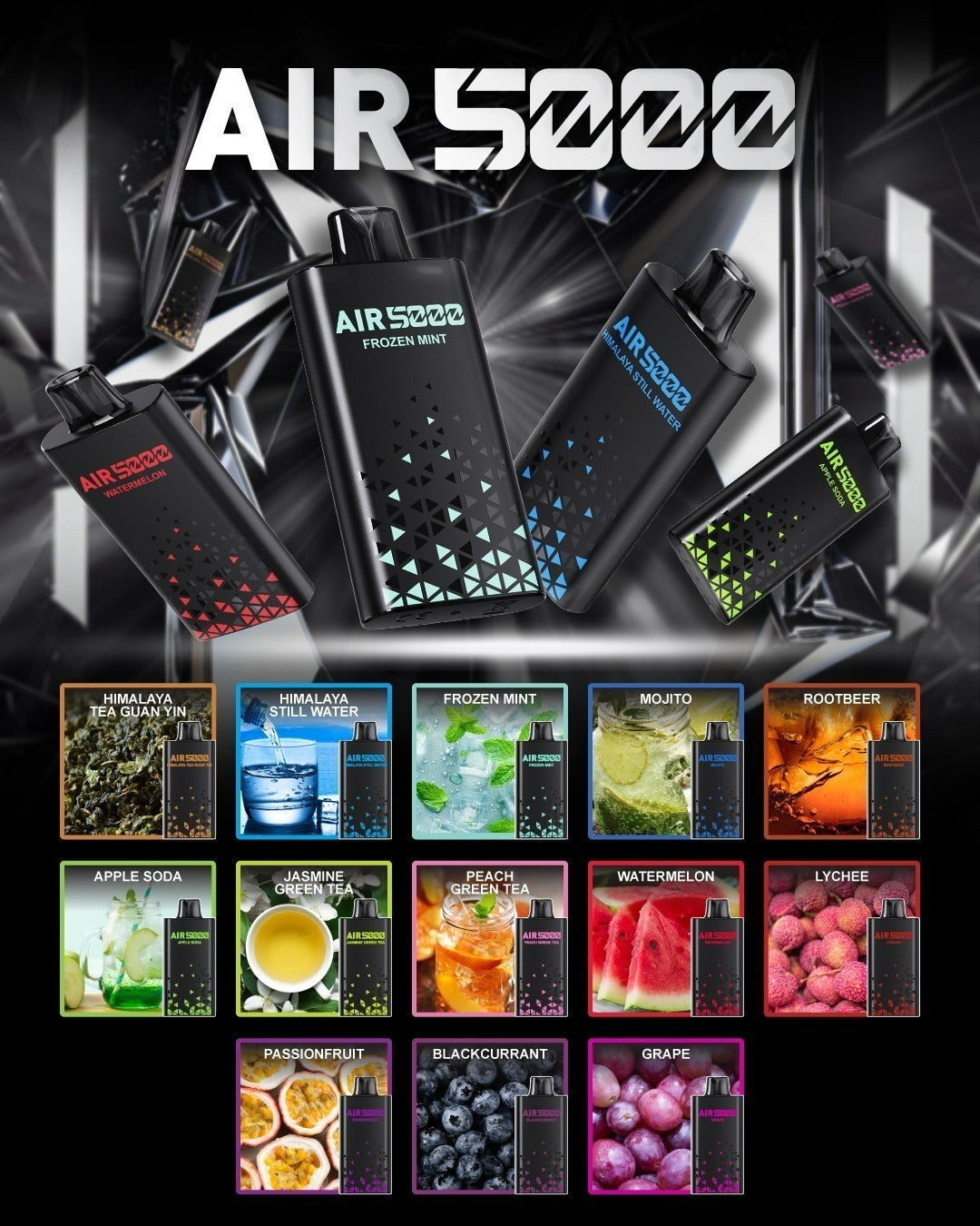 SP2S Air 5000Puffs Disposable
