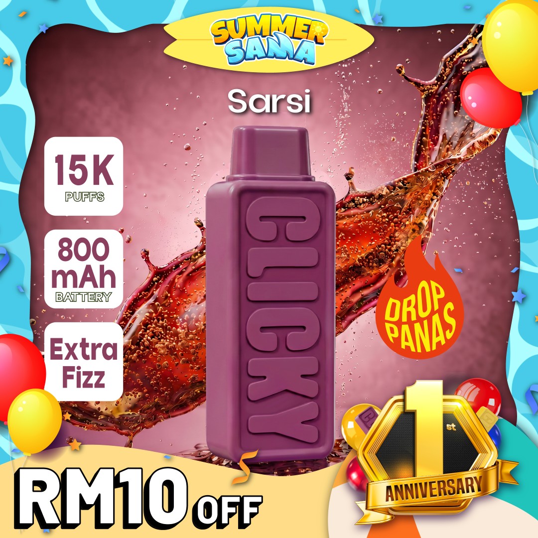 Clicky Sarsi Disposable Vape Pod (Refill)