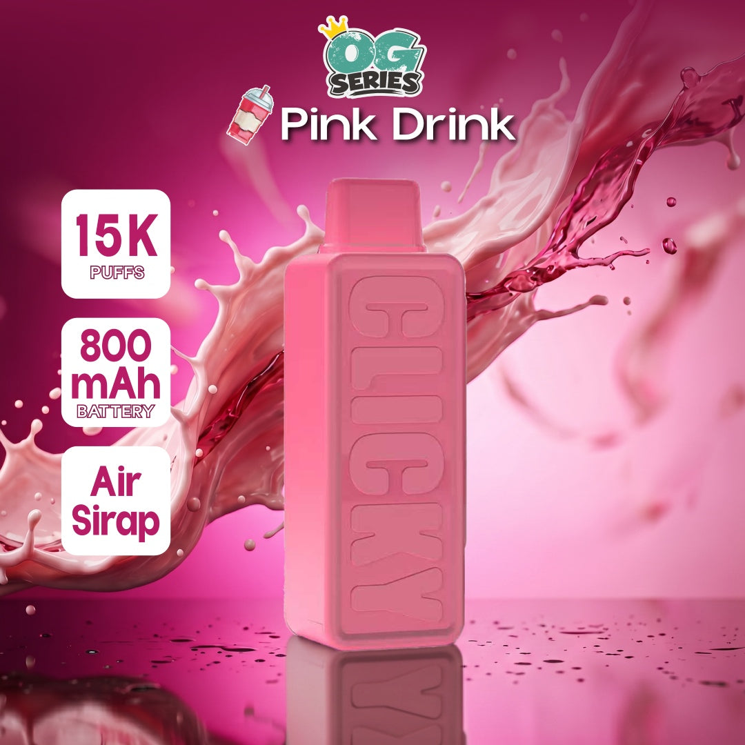 Clicky Pink Drink Disposable Vape Pod (Refill)