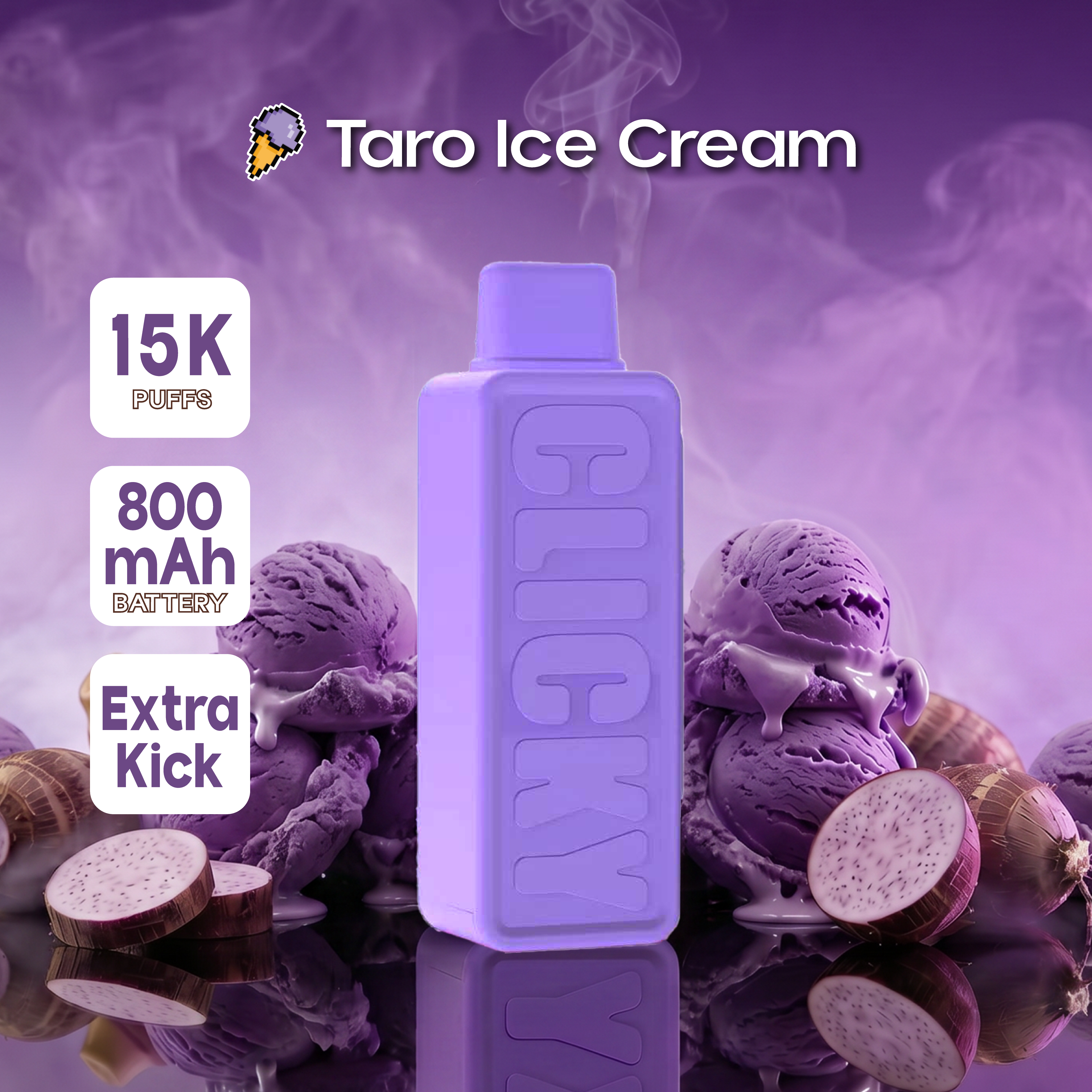 taro vape disposable Taro Ice Cream Disposable Vape Pod (Refill)