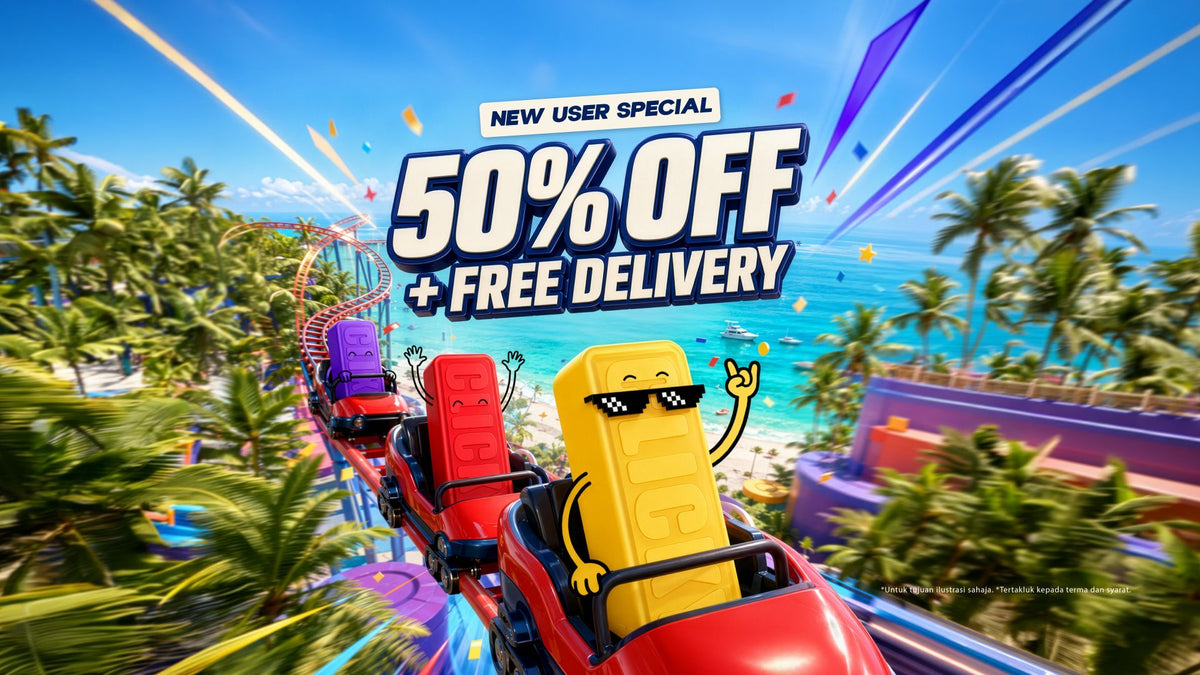 Your First CLICKY Vape Order with 50% OFF + FREE Delivery
