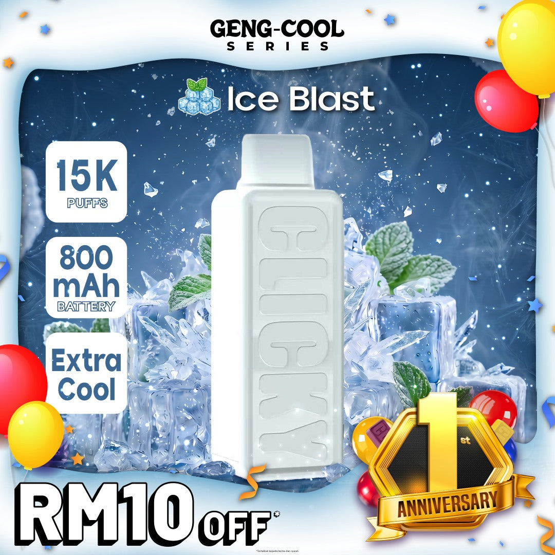 Clicky Ice Blast Disposable Vape Pod (Refill)
