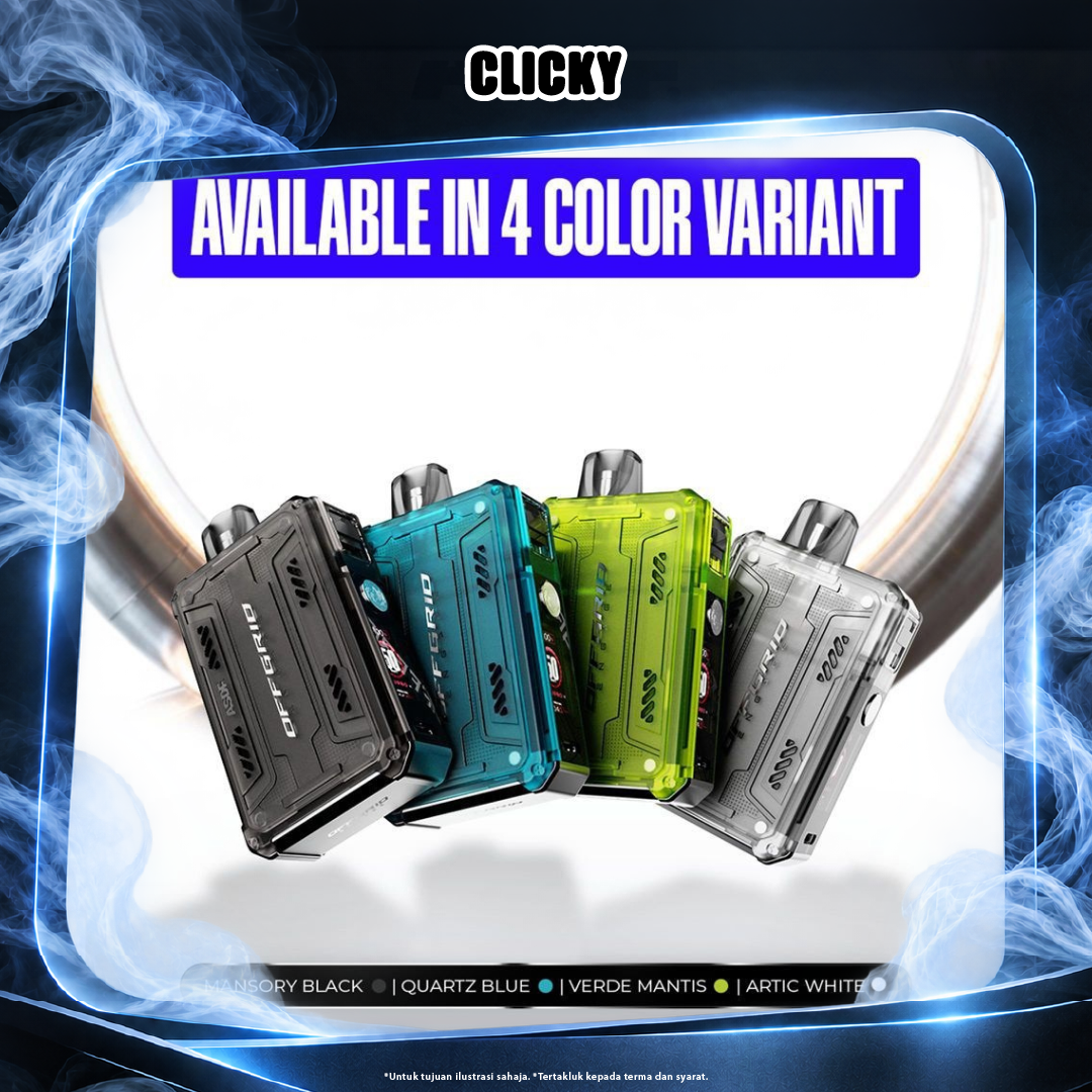Offgrid Engage Starter Kit (Include 0.4 Ohm & 0.6 Ohm Cartidge)
