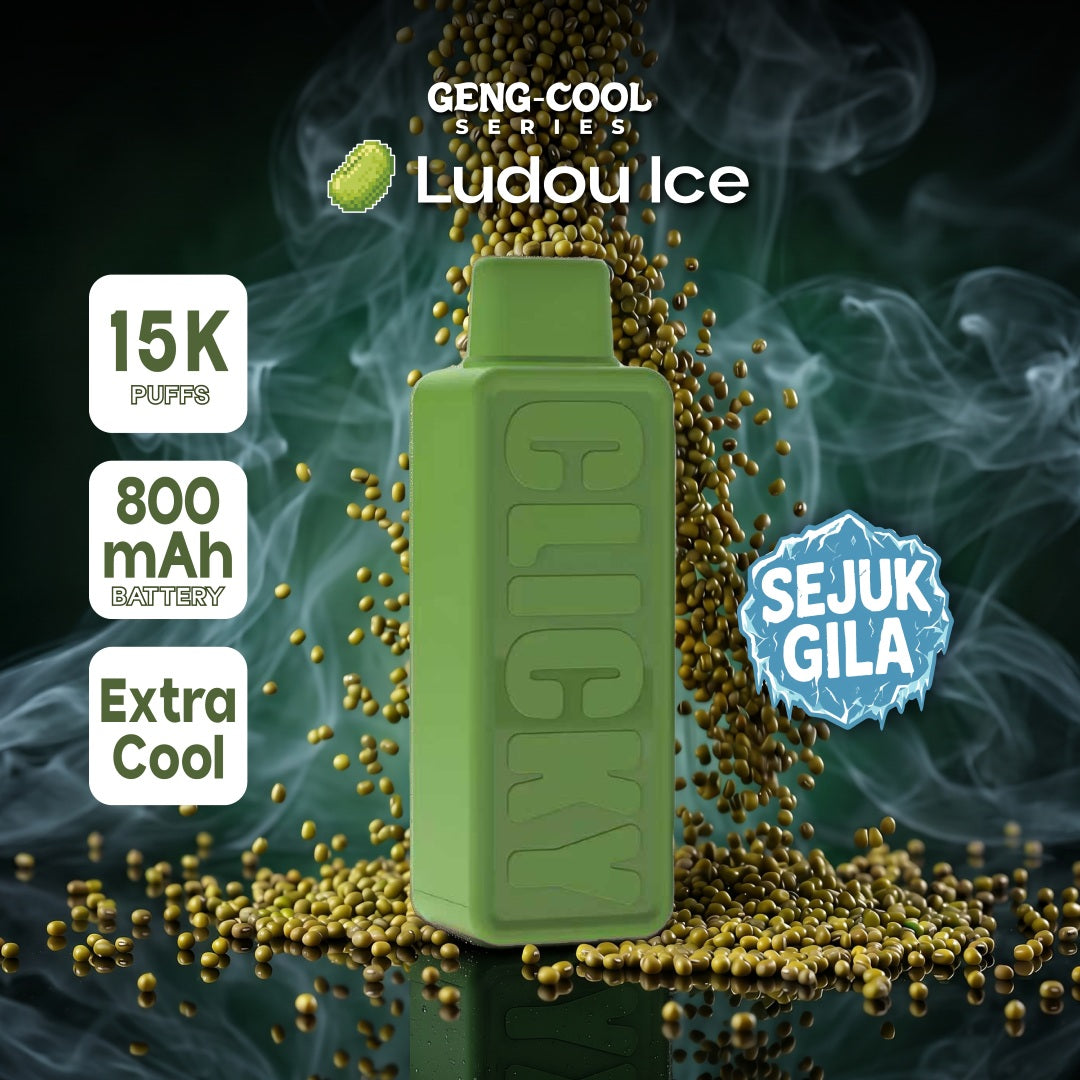 Clicky Ludou (Mung Bean) Disposable Vape Pod (Refill)