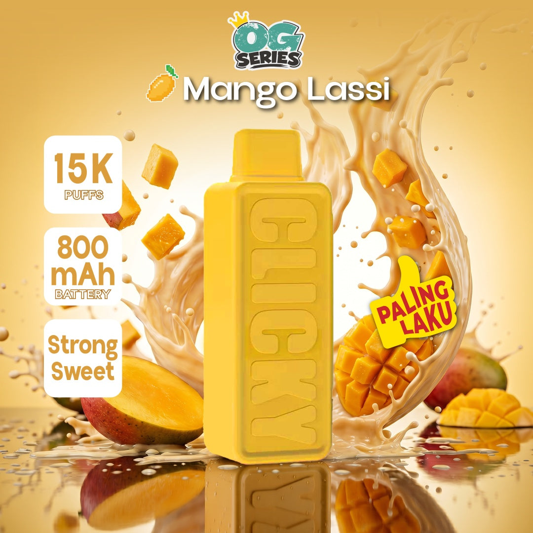 Clicky Mango Lassi Disposable Vape Pod (Refill)