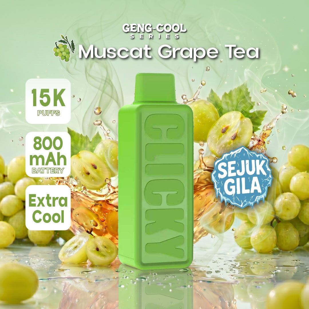 Clicky Muscat Grape Tea Disposable Vape Pod (Refill)