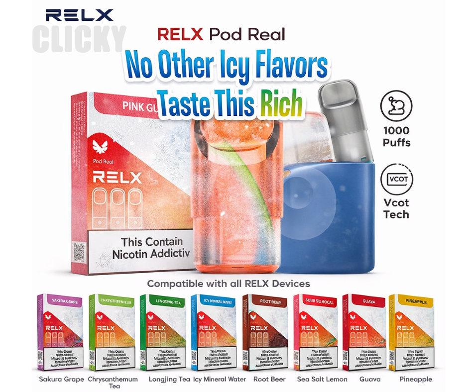 Relx infinity pod triplet 3 pack