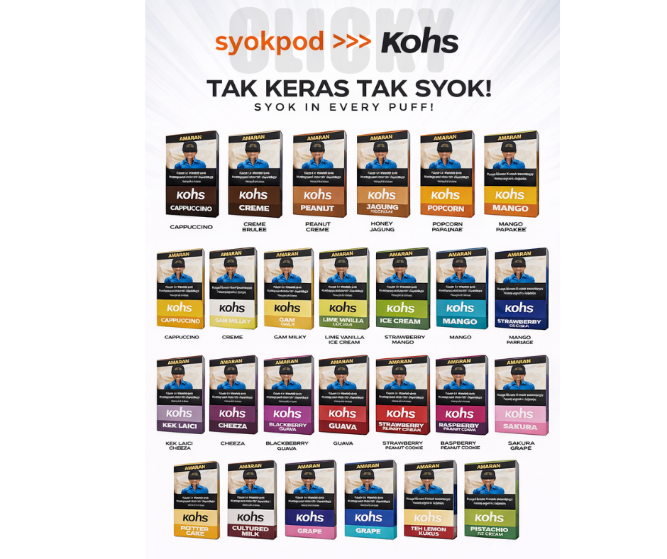 Syokpod device flavour