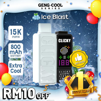 Peranti Pod Vape Perisa Ice Blast (Set dengan Pod)